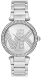 Michael Kors Parker Silver Dial Silver Steel Strap Watch for Women - MK5925