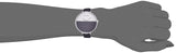 Calvin Klein Rise White Grey Dial Black Leather Strap Watch for Women - K7A231C3