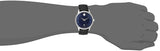 Movado 1881 Automatic Blue Dial Black Leather Strap Watch For Men - 606874