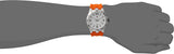 Tommy Hilfiger Analog White Dial Orange Rubber Strap Watch for Men - 1791063