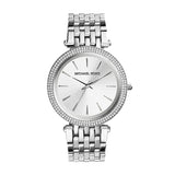 Michael Kors Darci Silver Dial Silver Stainless Steel Strap Watch for Women - MK3190