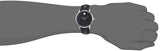 Movado 1881 Automatic Black Dial Black Leather Strap Watch for Men - 606873