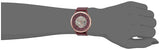 Fossil Vintage Muse Automatic Skeleton Maroon Dial Maroon Leather Strap Watch for Women - ME3137