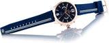 Tommy Hilfiger Decker Multifunction Blue Dial Blue Rubber Strap Watch for Men - 1791474