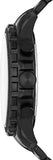 Fossil Bowman Chronograph Black Dial Black Steel Strap Watch for Men - FS5603