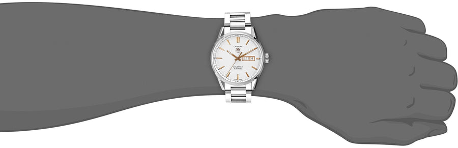 Tag Heuer Carrera White Dial Watch for Men - WAR201D.BA0723