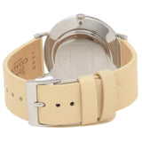 Coach Perry Beige Floral Dial Beige Leather Strap Watch for Women - 14503293