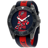 Gucci Dive Blue & Red Dial Blue & Red Nylon Strap Watch For Men - YA136214