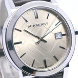 Burberry The City Gold Dial Brown Leather Strap Watch for Men - BU9011