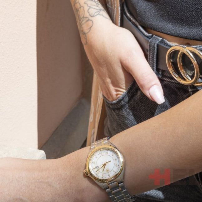 Tag Heuer Formula 1 watch on wrist