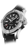 Breitling Avenger Automatic 43mm Black Dial Black Nylon Strap Watch for Men - A17318101B1X2