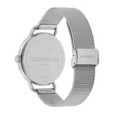 Calvin Klein Even Quartz White Dial Silver Steel Strap Watch for Women - K7B21126