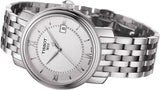 Tissot T Classic Bridgeport Silver Dial Silver Mesh Bracelet Watch For Men - T097.410.11.038.00