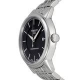 Tissot Classic Carson Powermatic 80 Black Dial Silver Steel Strap Watch For Men - T085.407.11.051.00