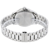 Gucci G Timeless Diamonds Mother of Pearl Blue Dial Silver Steel Strap Unisex Watch - YA126458