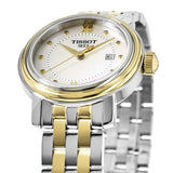 Tissot T Classic Bridgeport Mother of Pearl Dial Two Tone Steel Strap Watch For Women - T097.010.22.116.00