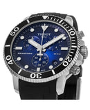 Tissot Seastar 1000 Chronograph Blue Dial Black Rubber Strap Watch For Men - T120.417.17.041.00