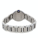 Cartier Ballon Bleu de Cartier Diamonds Silver Dial Silver Steel Strap Watch for Women - WE902073