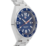 Tag Heuer Formula 1 Quartz 43mm Blue Dial Silver Steel Strap Watch for Men - WAZ1010.BA0842