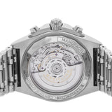 Breitling Chronomat B01 42mm Silver Dial Silver Steel Strap Watch for Men - AB0134101G1A1