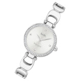 Coach Park Crystals Silver Dial Silver Steel Strap Watch for Women - 14503170