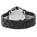 Movado Bold Black Dial Black Steel Strap Watch For Men - 3600047