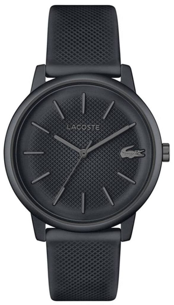 Lacoste 12.12 Move Gray Dial Gray Silicon Strap Watch for Men - 2011242