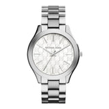 Michael Kors Runway Silver Dial Silver Stainless Steel Strap Watch for Women - MK3371