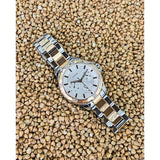 Guess Mist Quartz Silver Dial Two Tone Steel Strap Watch For Women - W0443L4