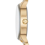 Michael Kors Kinley Gold Dial Gold Steel Strap Watch for Women - MK6209