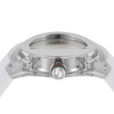 Gucci Sync Quartz White Dial White Rubber Strap Unisex Watch - YA137302