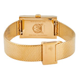 Gucci G-Frame Mother of Pearl Dial Yellow Gold Mesh Bracelet Watch For Women - YA147410