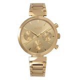 Hugo Boss Flawless Gold Dial Gold Steel Strap Watch for Women - 1502532