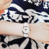 Tissot Couturier Lady Silver Dial White Leather Strap Watch For Women - T035.210.16.011.00