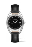 Longines Equestrian Arche Quartz Diamond Black Dial Watch for Women - L6.136.0.57.0