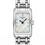 Longines Dolcevita Diamonds Mother of Pearl Dial Silver Steel Strap Watch for Women - L5.258.4.87.6