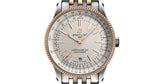 Breitling Navitimer Automatic 41 White Dial Two Tone Steel Strap Watch for Men - U17326211G1U1