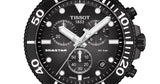 Tissot Seastar 1000 Chronograph Black Dial Black Silicone Strap Watch For Men - T120.417.37.051.02