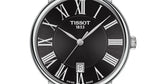 Tissot Carson Silver Stainless Steel Black Dial Premium Watch For Men - T122.410.11.053.00