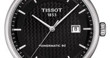 Tissot Luxury Powermatic 80 Black Dial Silver Steel Strap Watch for Men - T086.407.11.201.02