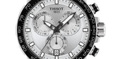 Tissot Supersport Chrono Silver Dial Brown Leather Strap Watch for Men - T125.617.16.031.00