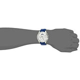 Tommy Hilfiger Decker Quartz White Dial Blue Rubber Strap Watch for Men - 1791349