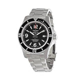 Breitling Superocean Automatic 44mm Black Dial Silver Steel Strap Watch for Men - A17367D71B1A1