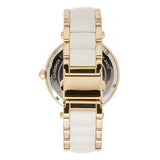 Michael Kors Parker Mother of Pearl Dial Two Tone Steel Strap Watch for Women - MK6400