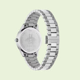 Gucci G Timeless Quartz Pink Dial Silver Steel Strap Watch for Women - YA1265033