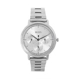 Hugo Boss Prima Silver Dial Silver Steel Strap Watch for Women - 1502570