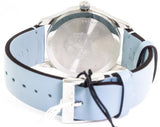 Gucci G Timeless Quartz Mother of Pearl Dial Blue Leather Strap Watch For Women - YA1264124