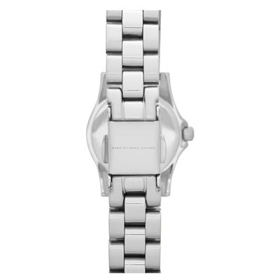 Marc Jacobs Henry Silver Dial Silver Steel Strap Watch for Women - MBM3276