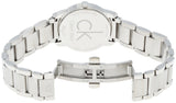 Calvin Klein City Silver Dial Silver Steel Strap Watch for Women - K2G23126