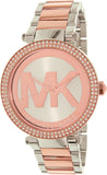 Michael Kors Parker Gold Dial Two Tone Steel Strap Watch for Women - MK6314